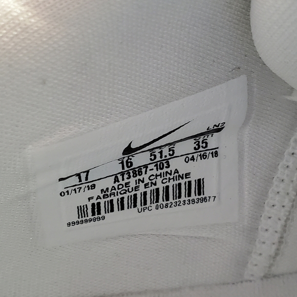 **SOLD** NIKE Zoom Hyperdunk Basketball Shoes - Picture 7 of 7